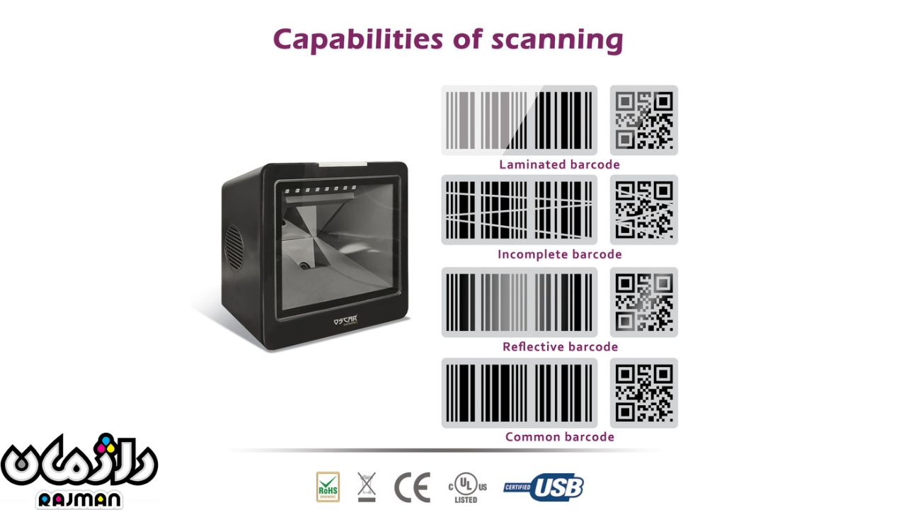 پشتیبانی از انواع کدها