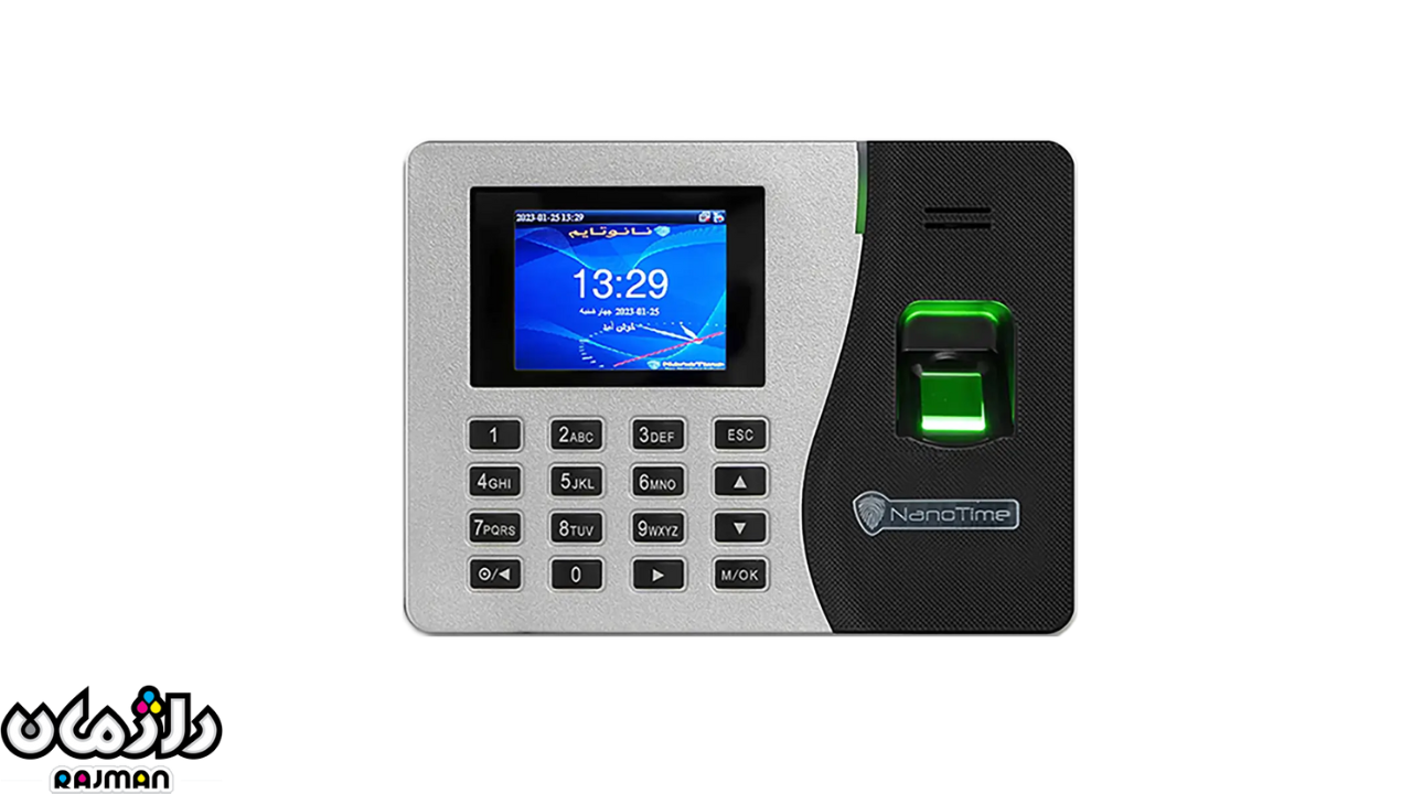 ویژگیهای اصلی دستگاه حضور و غیاب Nano Time K 40 Plus ویژگیهای اصلی دستگاه حضور و غیاب Nano Time K 40 Plus