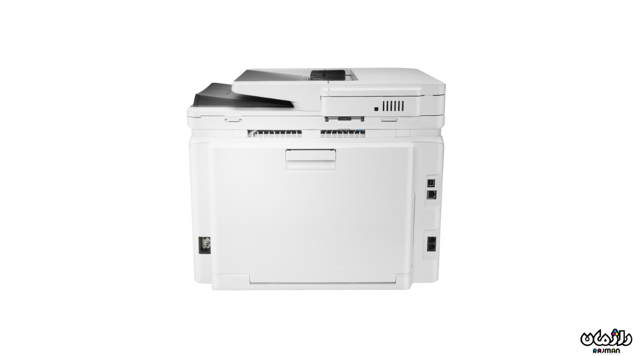 printer laserjet m281fdn back view