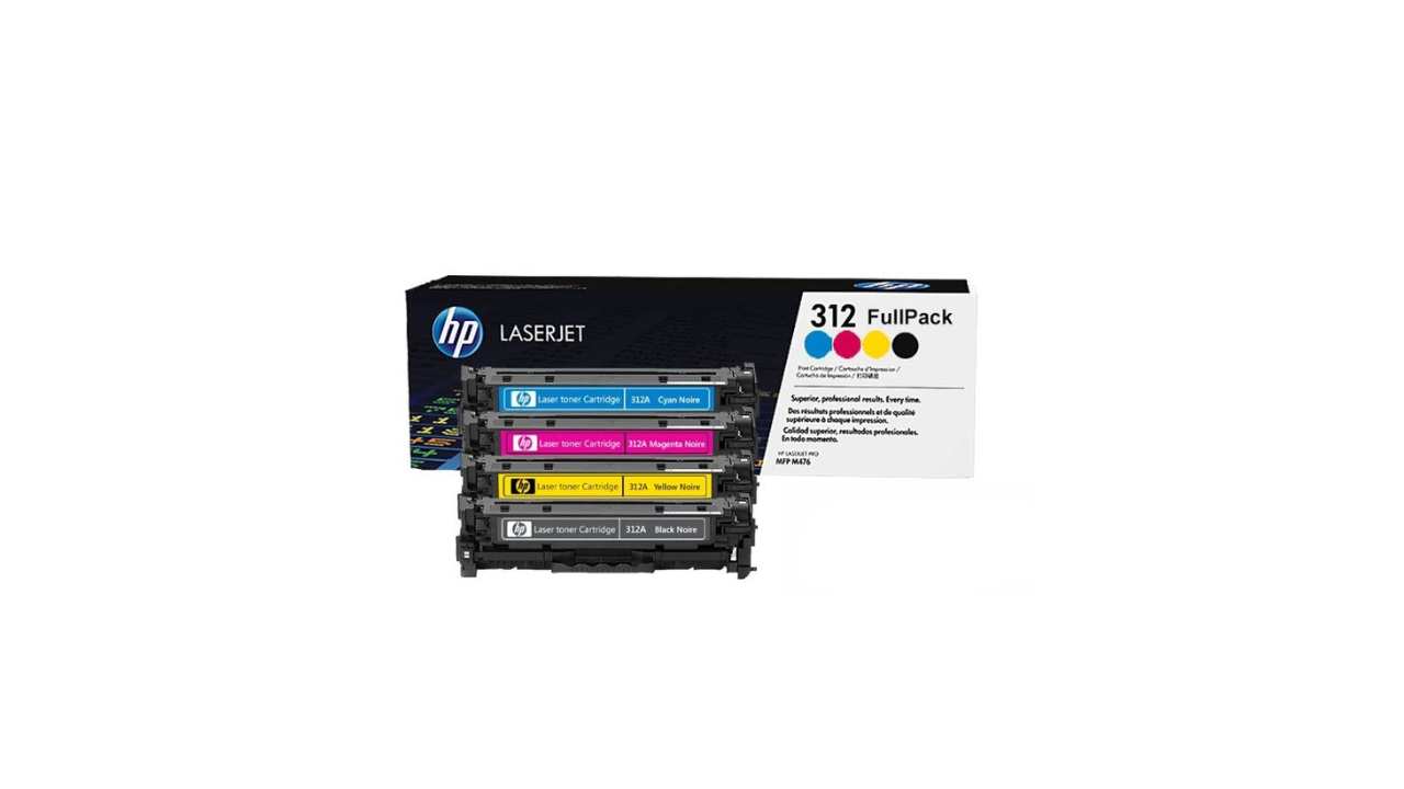  بررسی و مشخصات کارتریج تونر غیر اصل سری کامل  HP 312A