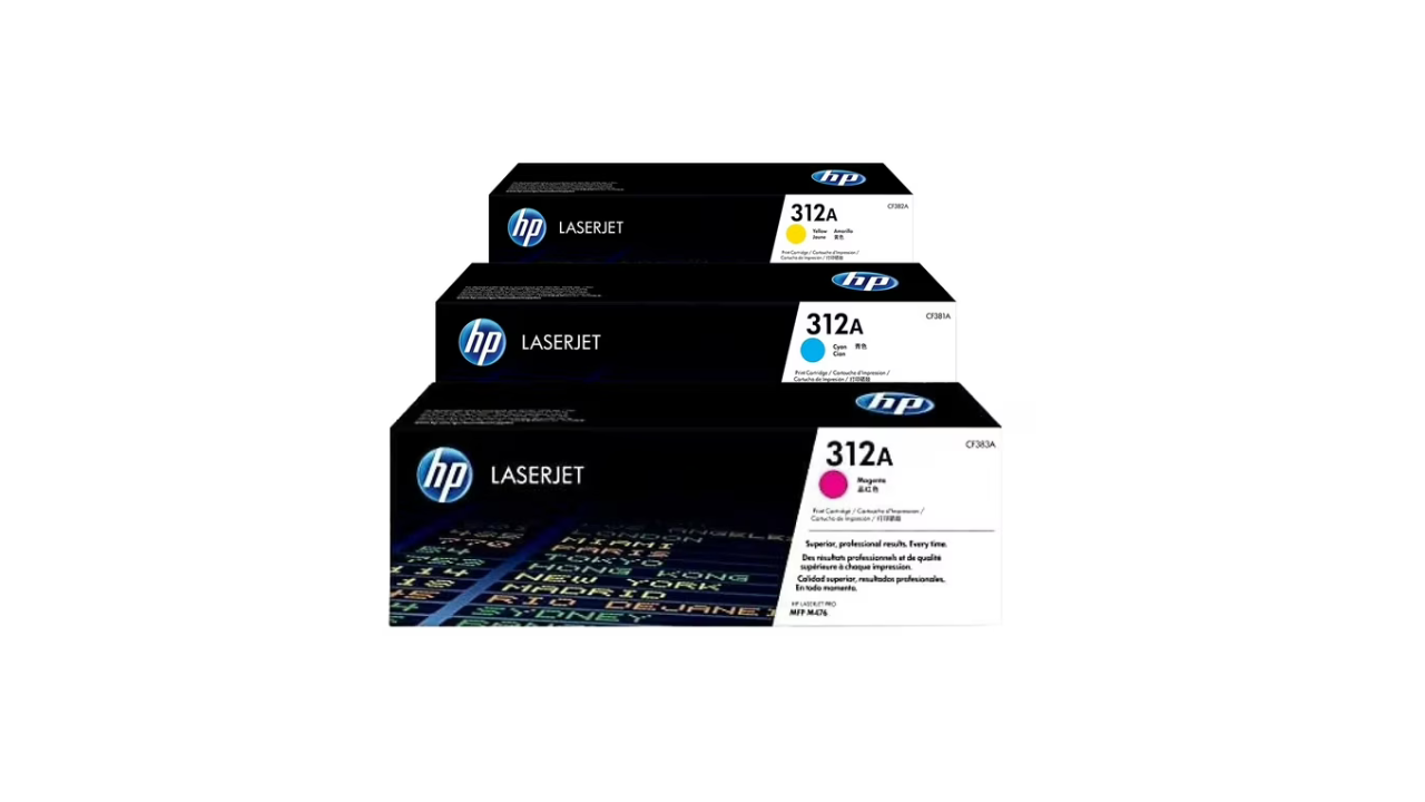 کارتریج تونر غیر اصل سری کامل اچ پی cartridge HP 312a