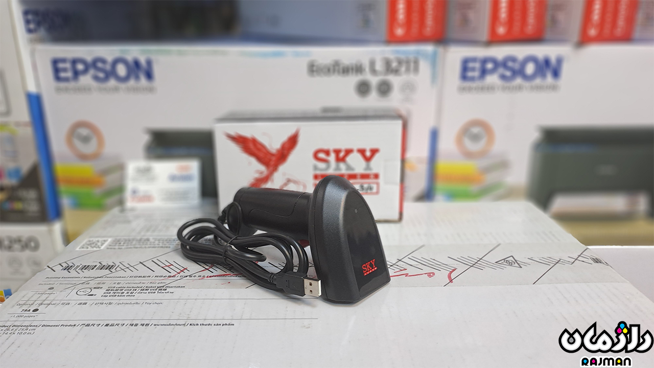 نحوه اتصال این بارکدخوان S311