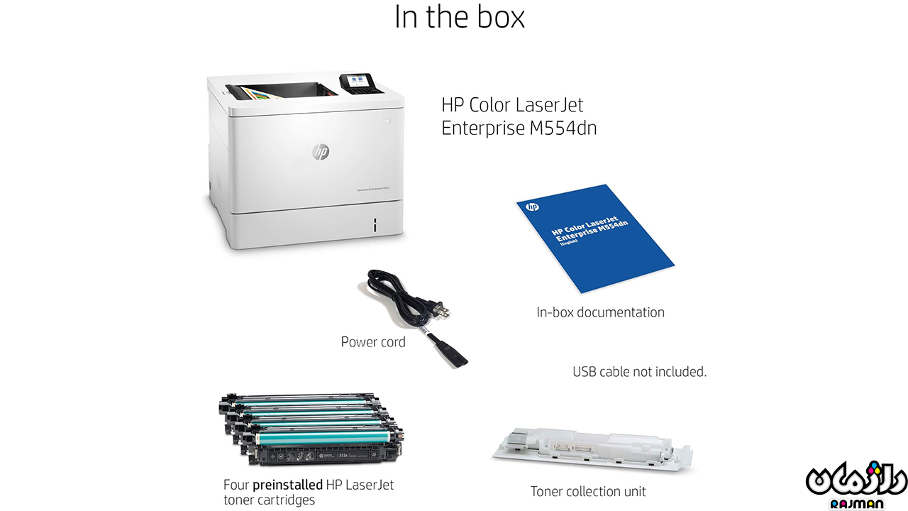 پرینتر لیزری M555dn 2