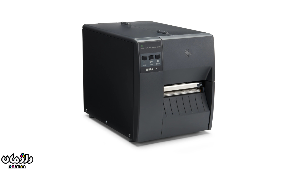 لیبل پرینتر رزولوشن 300 dpi Zebra ZT111-rajman