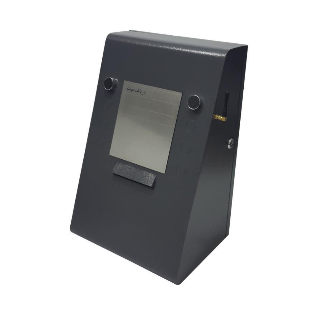 کیوسک نوبت دهی هشت کلیدی دیواری اسکار Oscar wall eight-key kiosk