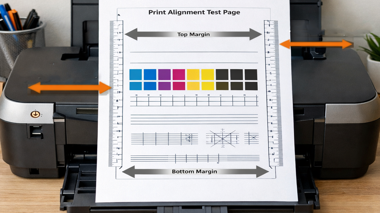 آموزش کامل نحوه تنظیم حاشیه چاپگر 