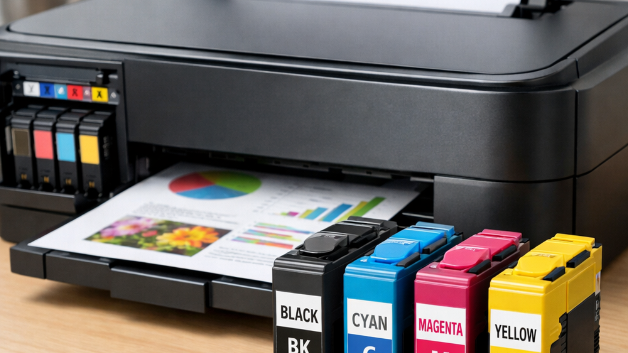 دما و کارتریج‌های جوهرافشان