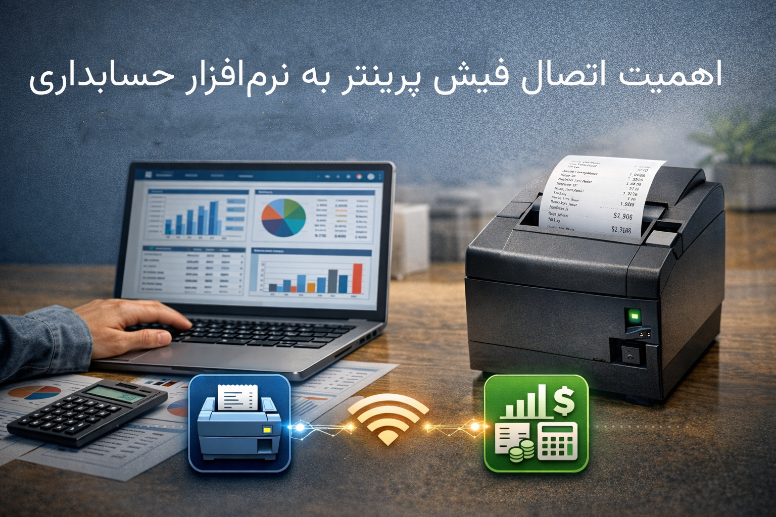 اهمیت اتصال فیش پرینتر به نرمافزار حسابداری اهمیت اتصال فیش پرینتر به نرمافزار حسابداری