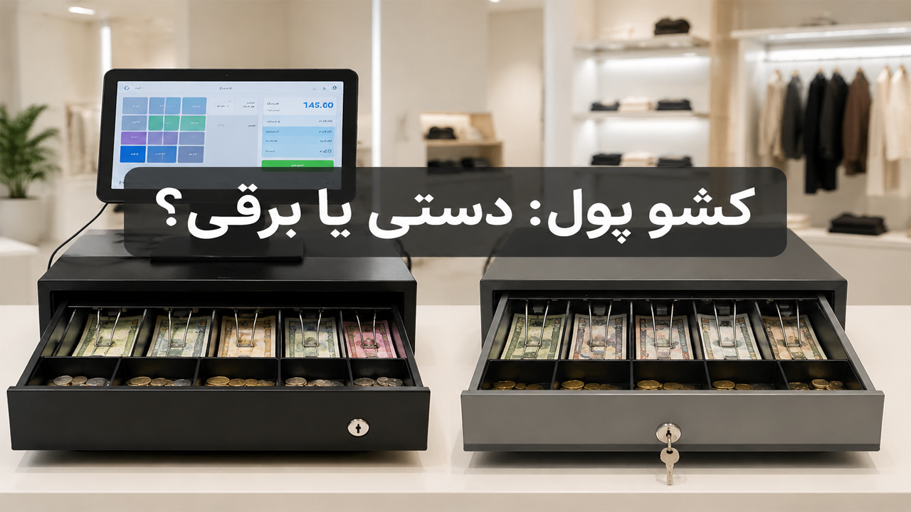  انواع کشو پول: دستی یا برقی؟ کدام مناسب‌تر است؟
