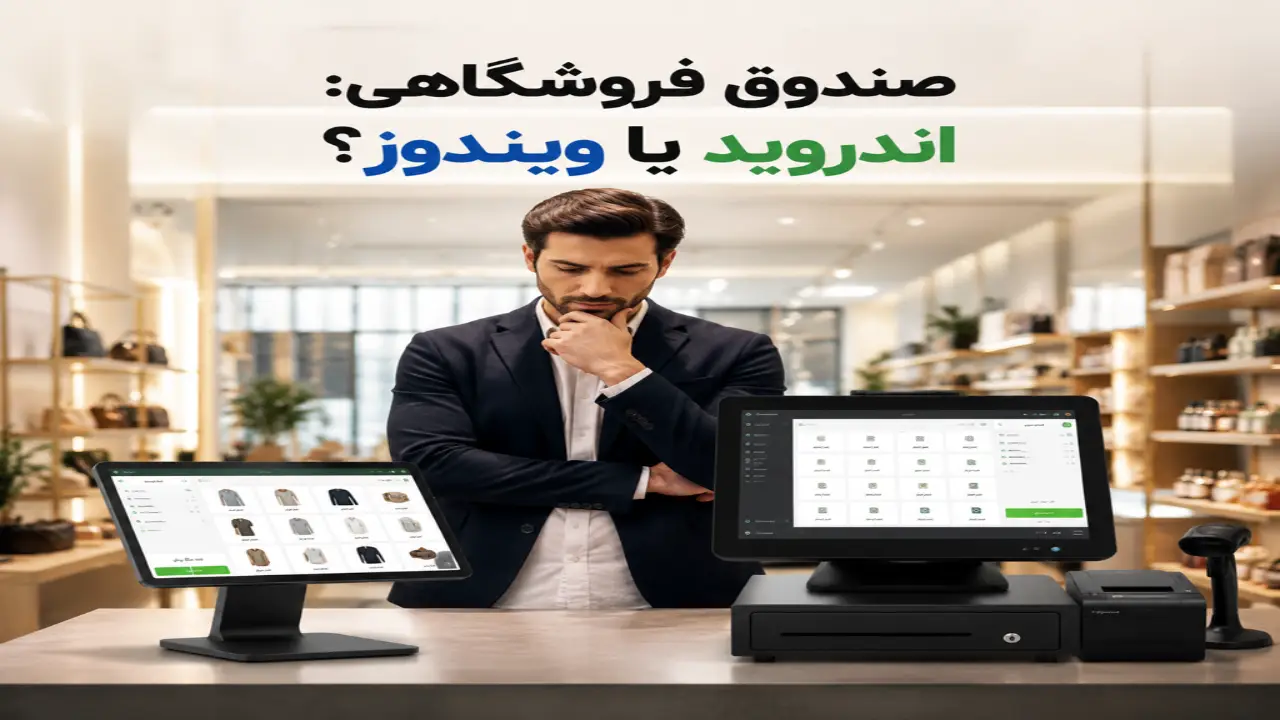 صندوق فروشگاهی اندرویدی و ویندوزی صندوق فروشگاهی اندرویدی و ویندوزی