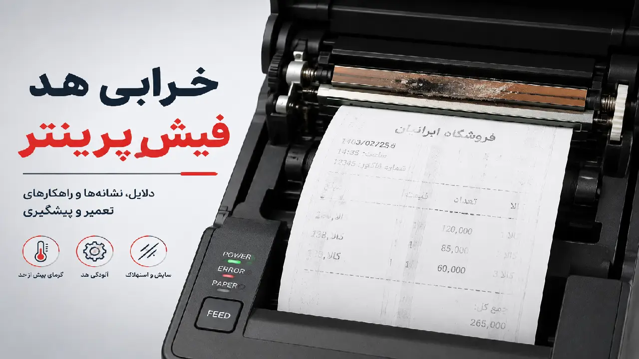 چگونه از خرابی هد فیش پرینتر جلوگیری کنیم؟ چگونه از خرابی هد فیش پرینتر جلوگیری کنیم؟