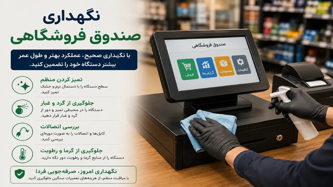 نگهداری صندوق فروشگاهی نگهداری صندوق فروشگاهی