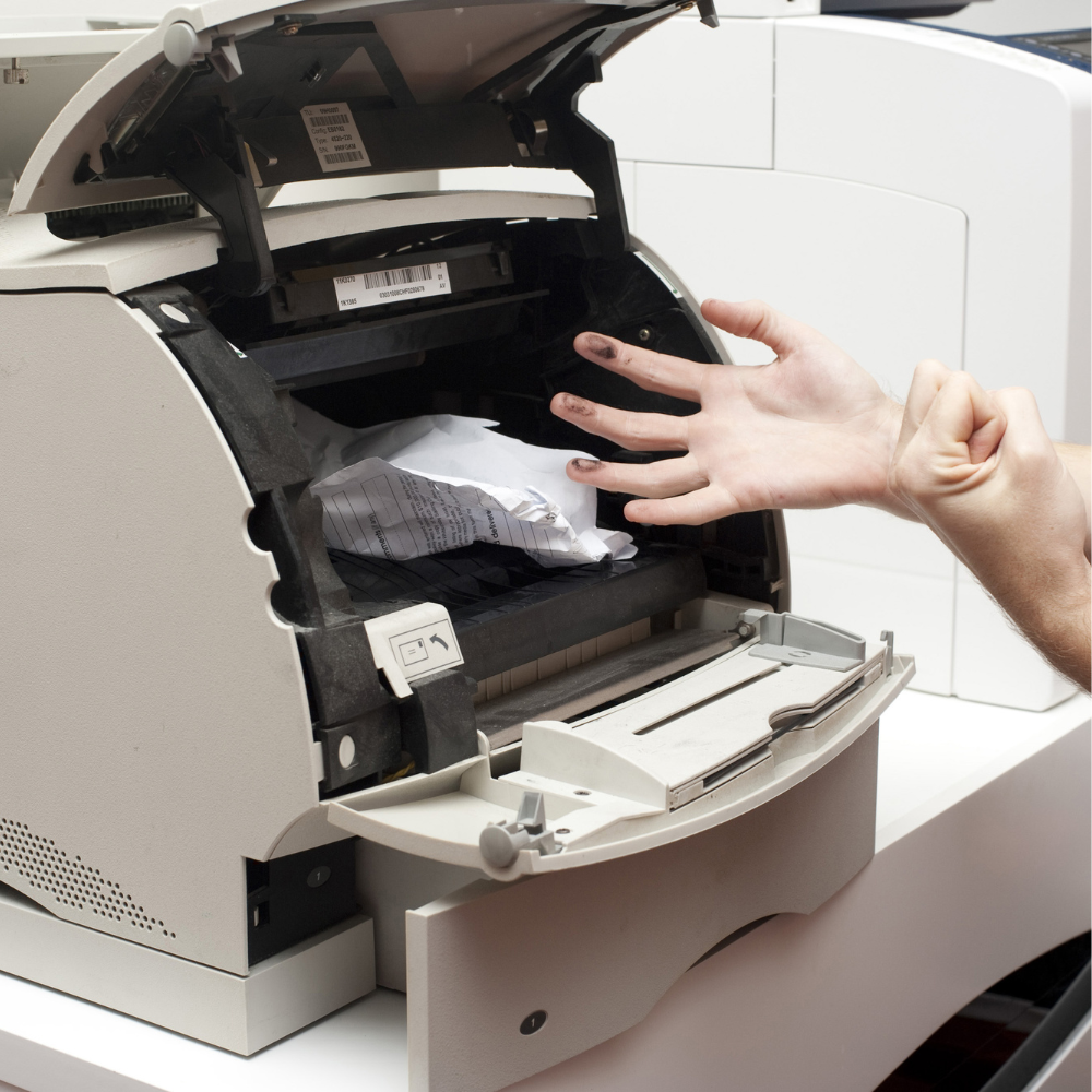 نقش ضد گیر کاغذ در پرینتر های جدید