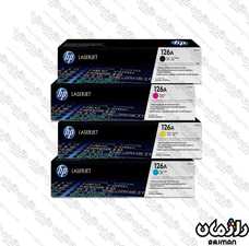 کارتریج تونر غیر اصل سری کامل اچ پی cartridge HP 126a
