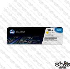 کارتریج تونر غیر اصل زرد اچ پی cartridge HP 304a